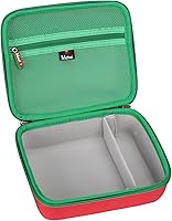 Vista 3 de Mchoi Estuche de almacenamiento para el juego de letras magnéticas de Leapfrog Tad's Fridge Phonics, solo funda