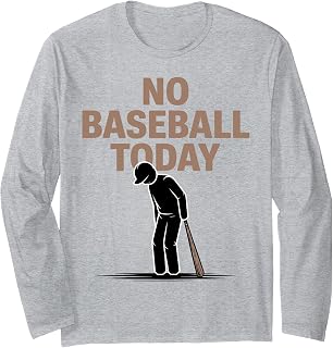 Fun Humor for Baseball Humor - Baseball Player Long Sleeve T-Shirt