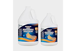 Marine Boat Epoxy Resin for Repairs, Construction, Rust Prevention, High Performance Coating-1.5 Gallon Kit