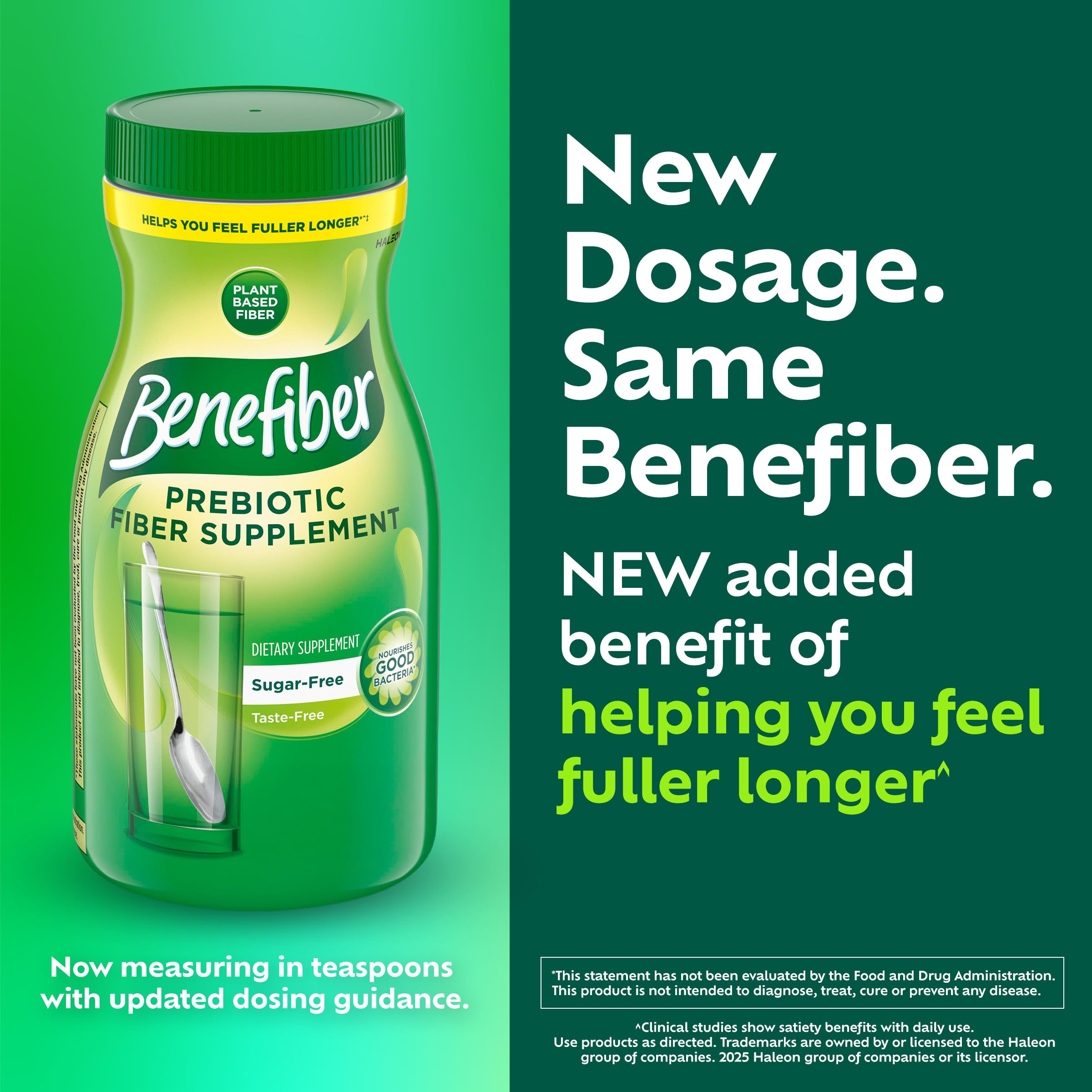 Benefiber Prebiotic Fiber Supplement Powder, Unflavored, 124 Teaspoons — Amazon image 8