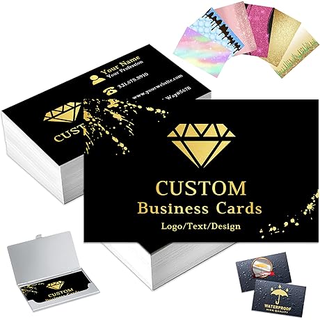 Custom Business Cards: A Professional Edge for Your Business