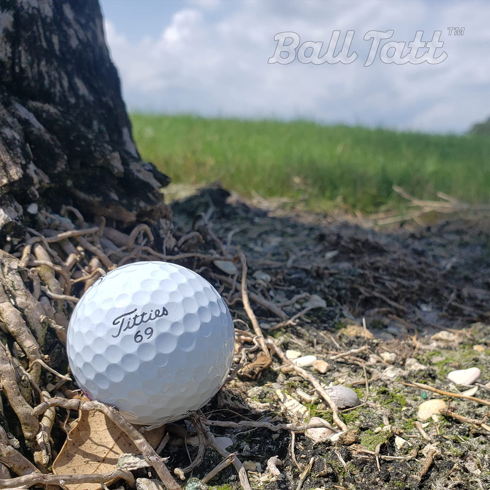 Pieczątka do piłki golfowej – marker samotuszujący – szybkoschnące narzędzie do znakowania permanentnego, bez wycieków i wkładów, wielokrotnego użytku i wodoodporny stempel golfowy – idealny prezent