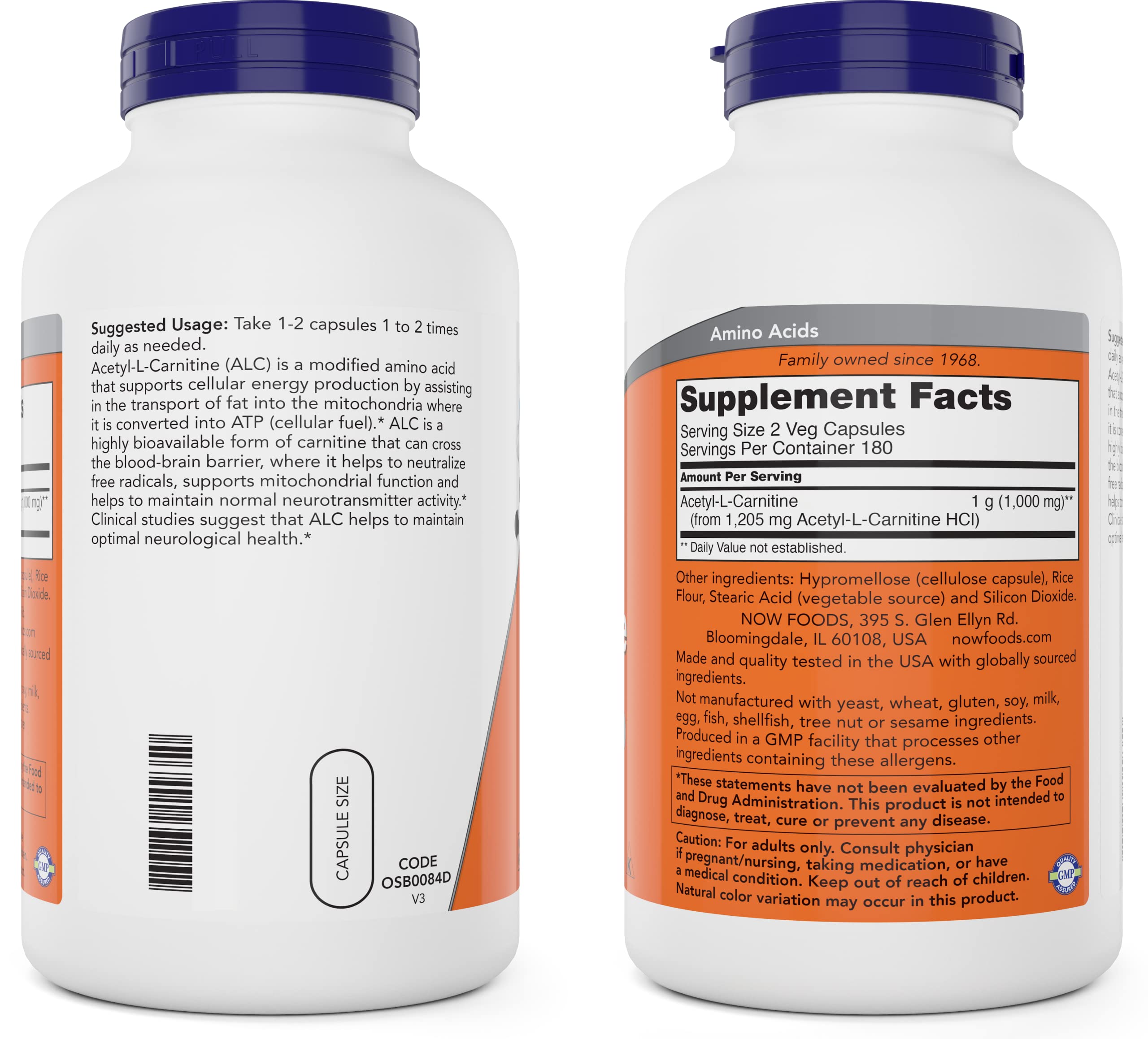 how much l-carnitine in white monster Monster Ultra Red White Blue Razz - 16 FZ