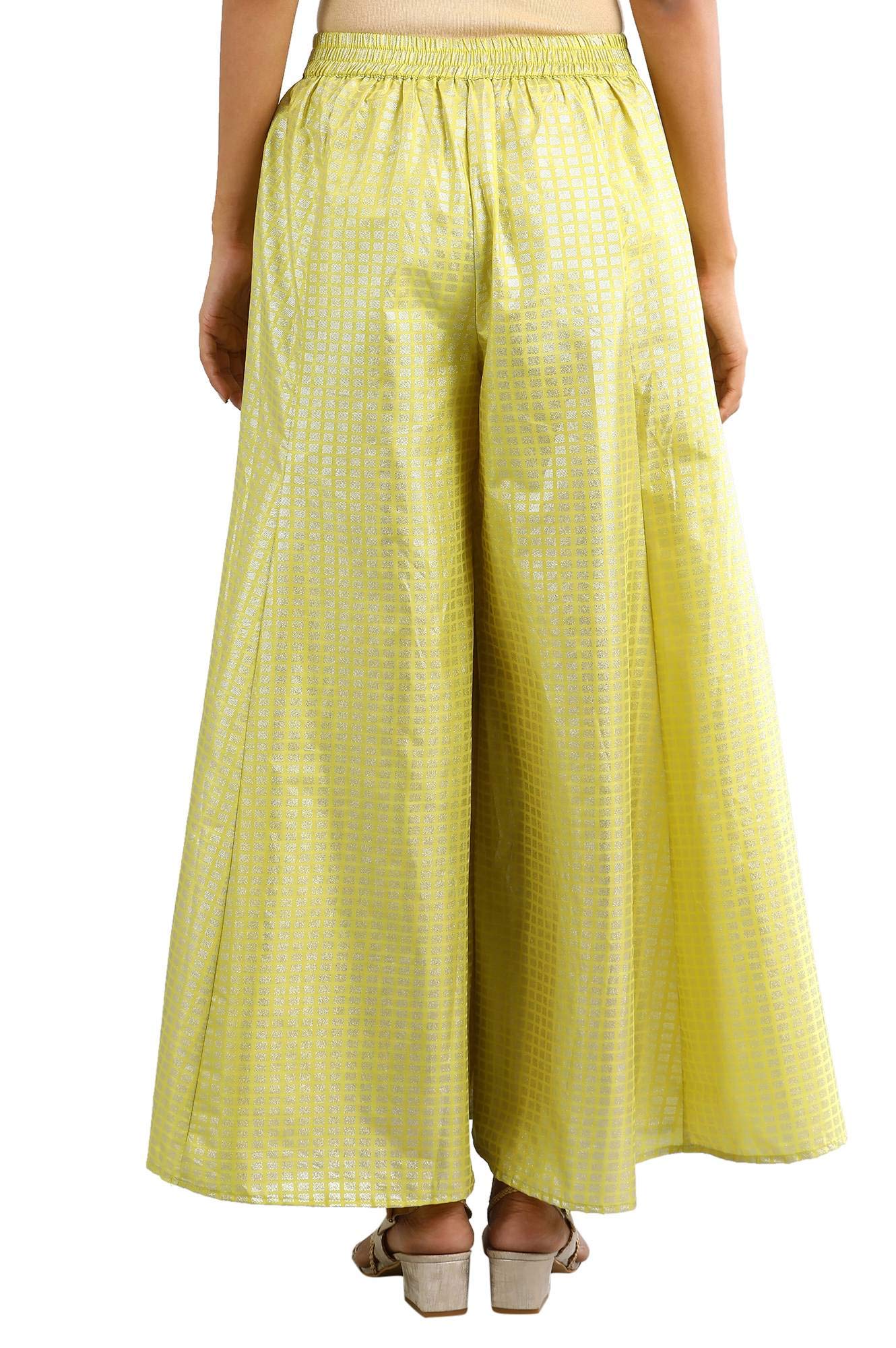 Aurelia Pantalones palazzo sueltos elásticos y de talle alto para mujer | Pantalones palazzo hasta el tobillo