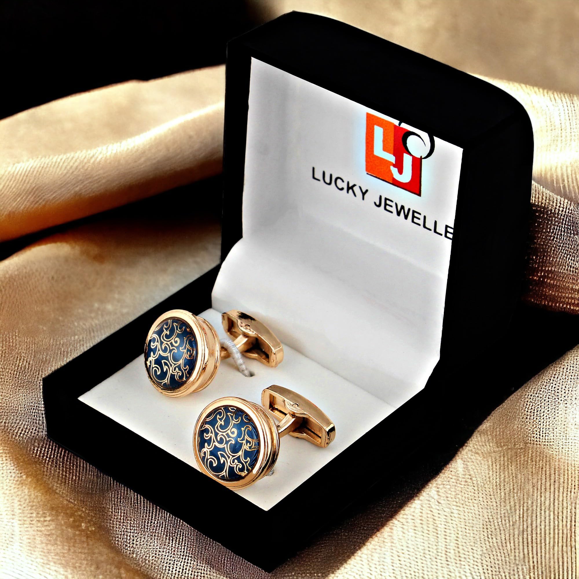Golden Alloy Sleeve Button Formal Cuff Wedding Shirt Button