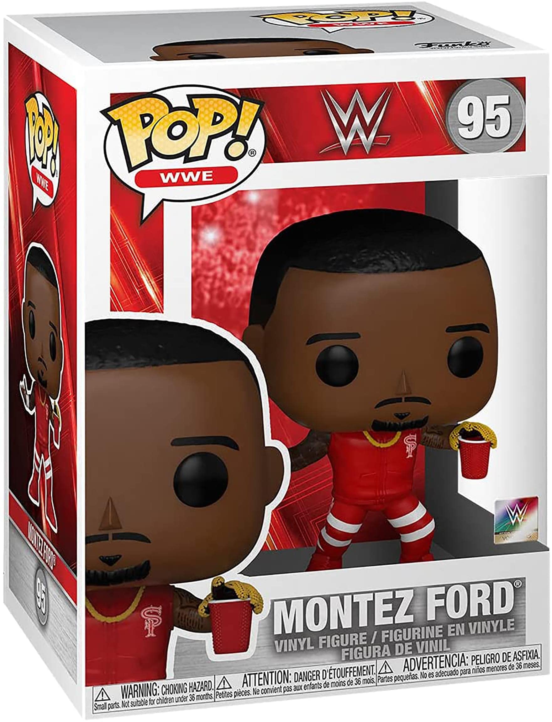 Figurine en vinyle - FUNKO - Street Profits - Montez Ford - Noir - À partir de 3 ans - Mixte - Jeux - Jouets