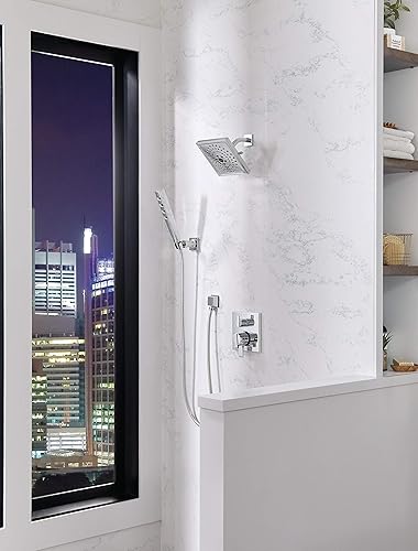 Miniatura 4 de Delta Faucet Ara 17 Series - Kit de moldura de válvula desviadora integrada de 6 ajustes, kit de moldura de válvula desviadora cromada, kit