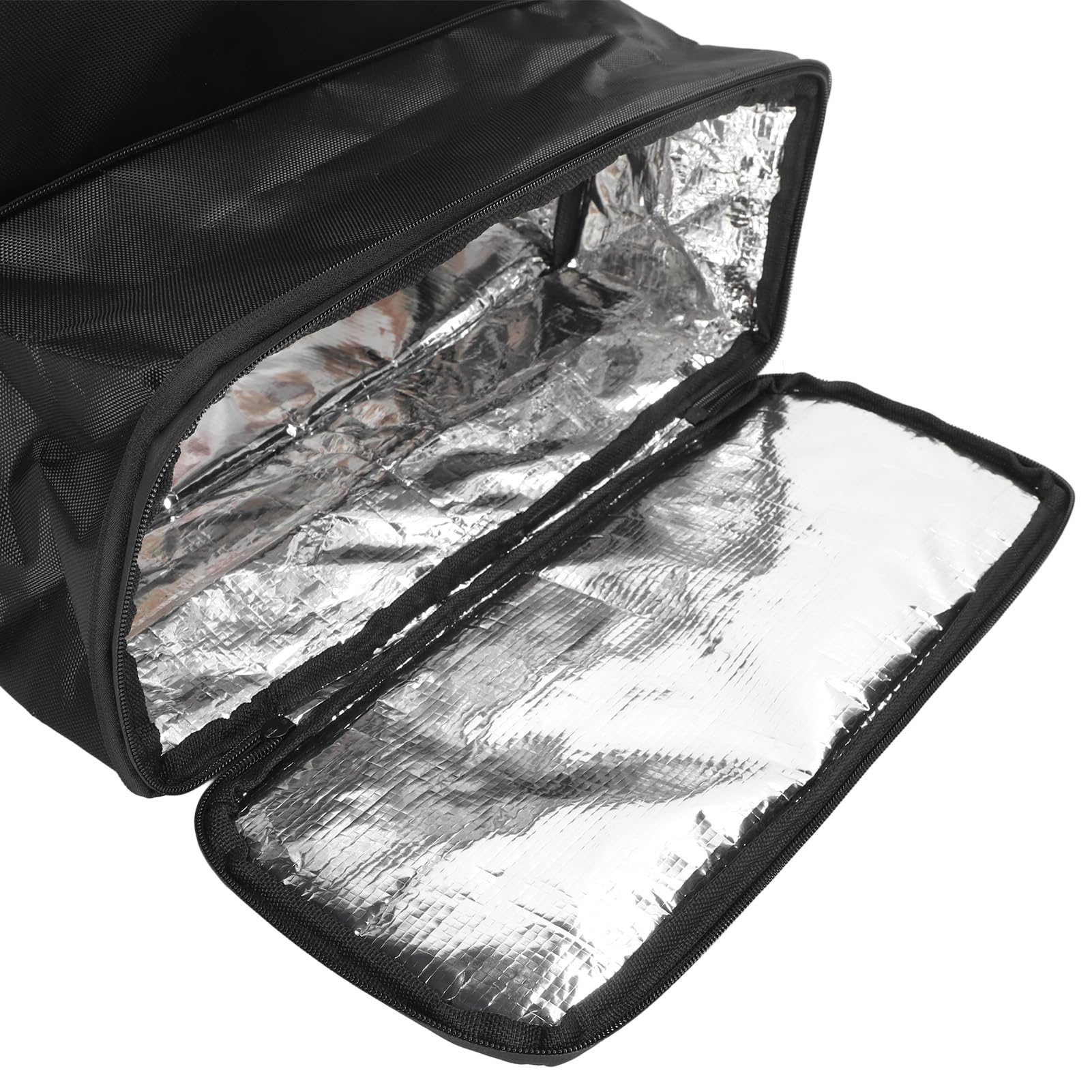 Mochila de Entrega de Alimentos para Pizza, Bolsas Expandibles Aisladas para Pizza Caliente con Tela Oxford Impermeable para Entrega en Bicicleta, Camping, Playa