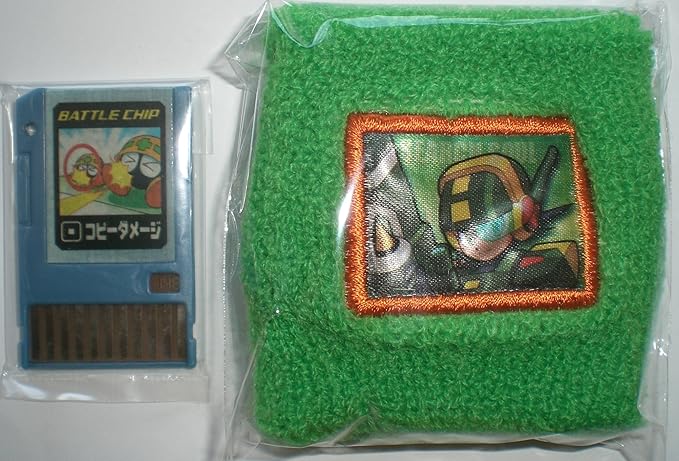 Amazon ロックマン エグゼ キャラリストバンド バトルチップ入り サーチソウル コピーダメージ バトルチップ 単品 食玩 タカラ 通販