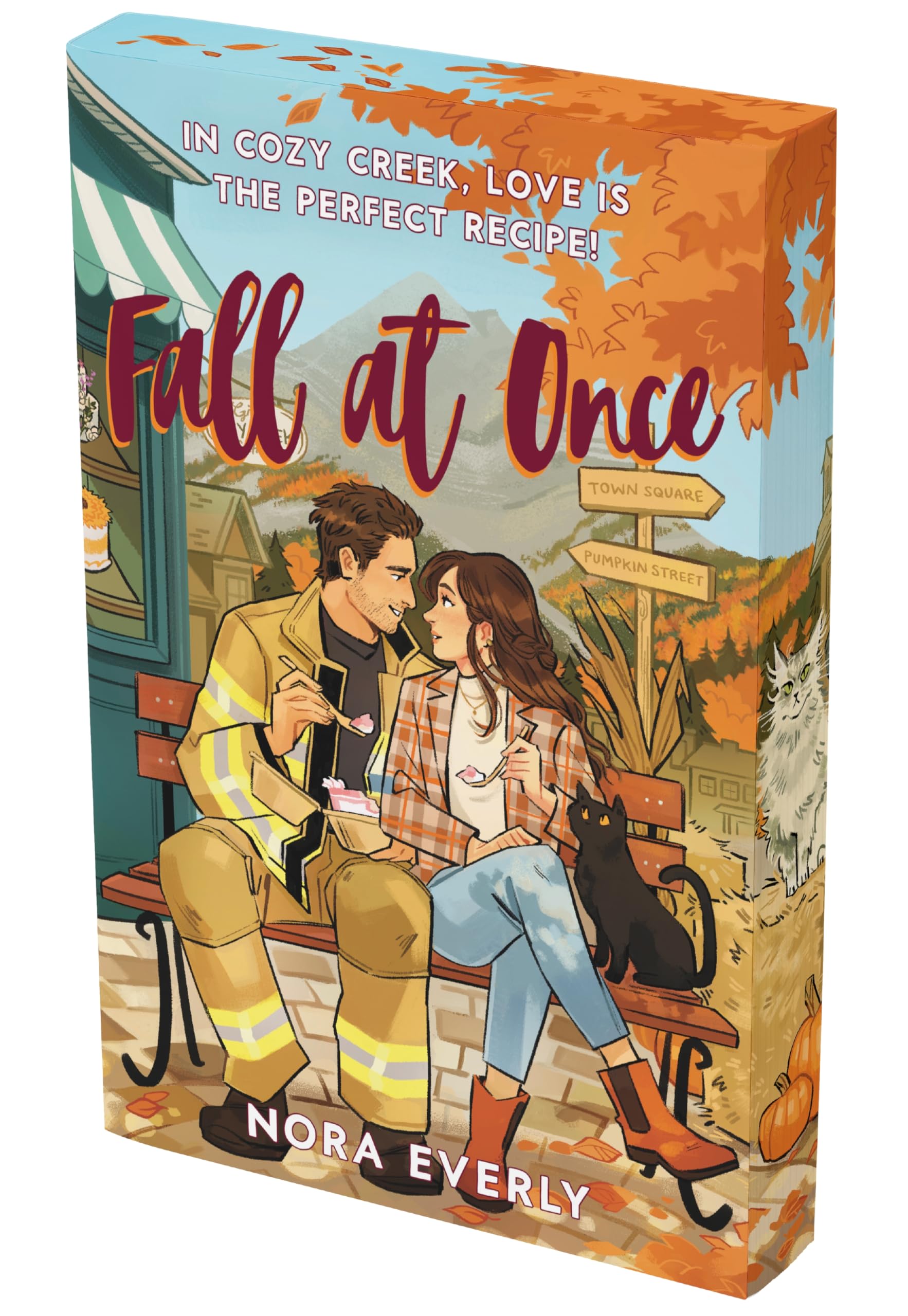 HarperCollins Publ. USA Fall At Once – Deluxe-Paperback mit gestempelten Kanten