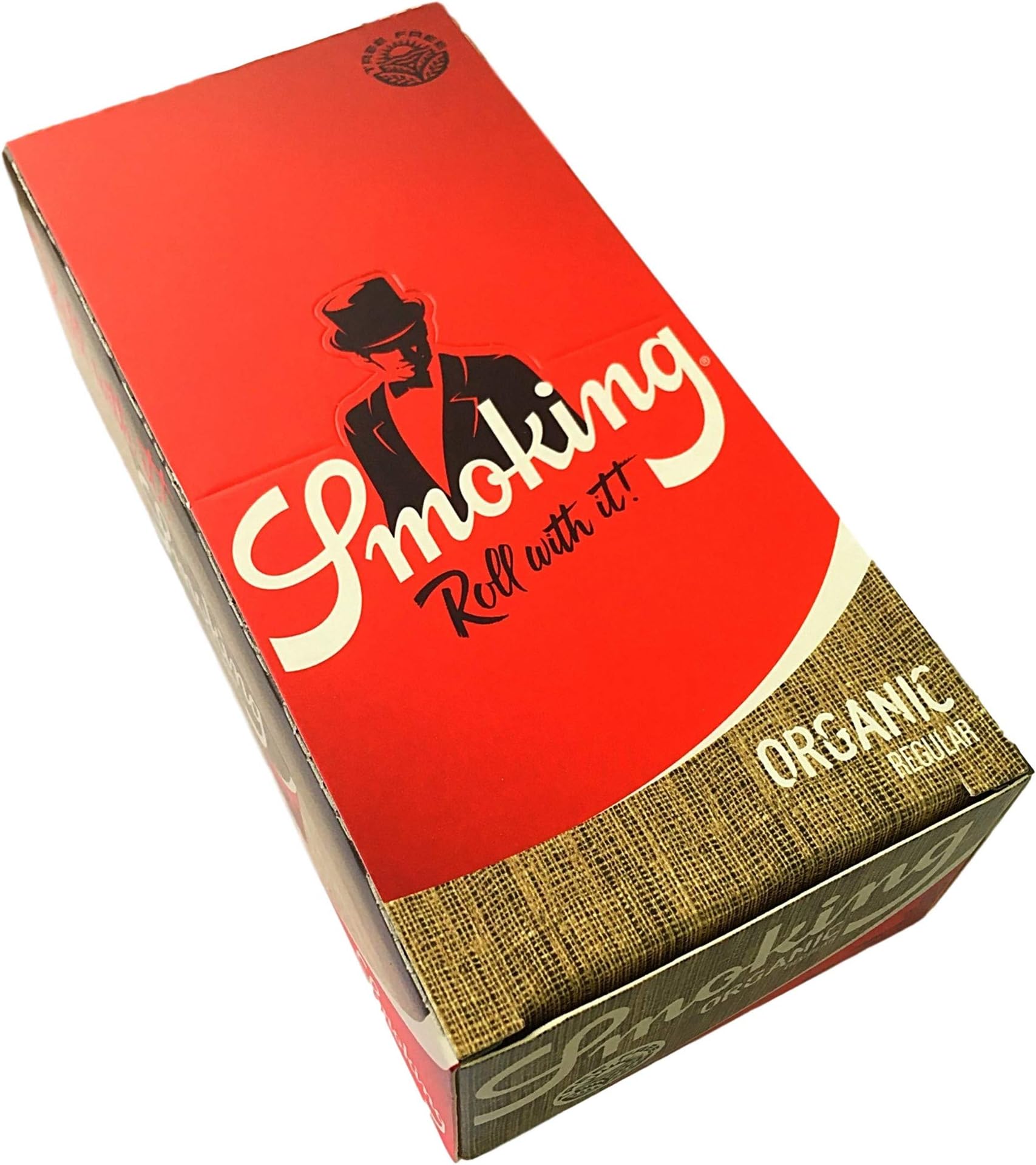 Smoking 1 Box - Organic Regular Rolling Paper - 50 booklets x 60 Papers