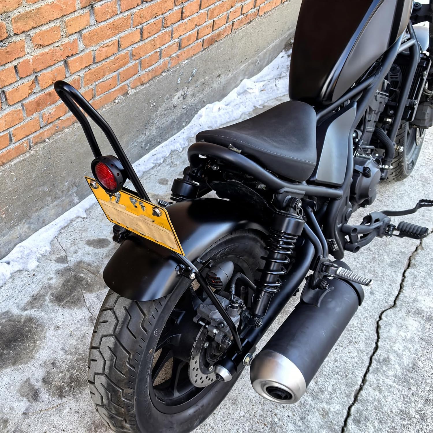 オートバイリアフェンダーガード ブラケット付き Honda Rebel