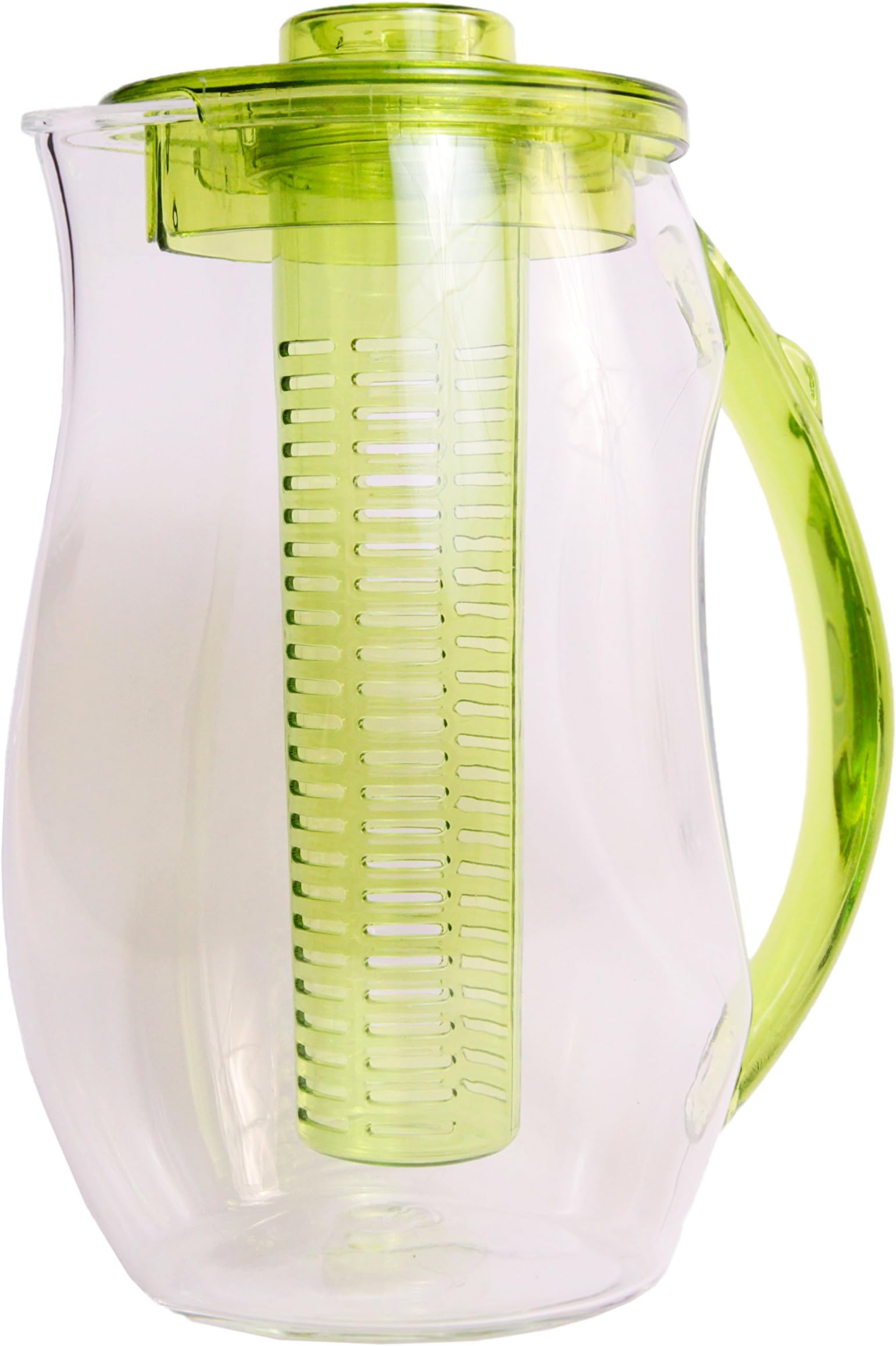 Water Pitcher with Lid : BPA-Free Fruit Infusion Pitcher / Water Jug by Ergo Kitchen Accessories - 84 Oz.