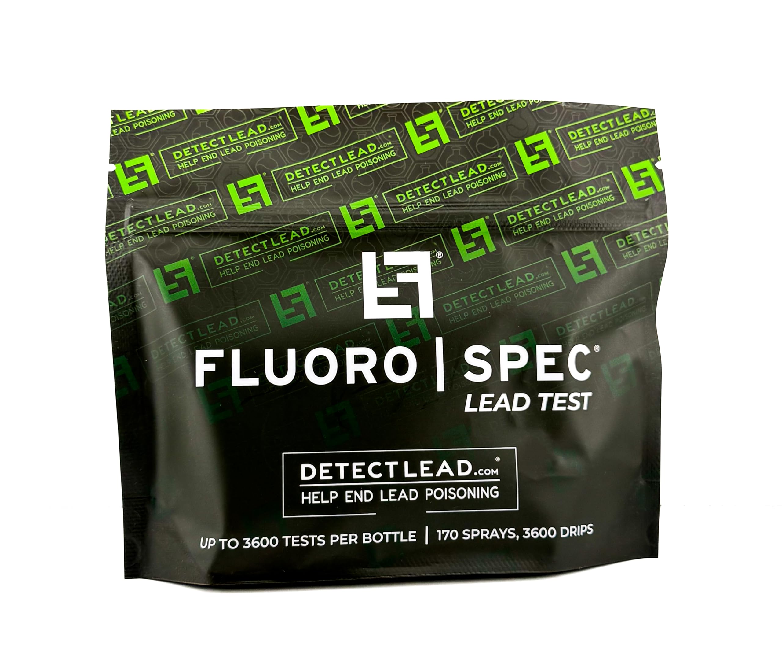 FLUORO-SPEC Kit de prueba instantánea para plomo ligero, muestra el plomo en cualquier superficie