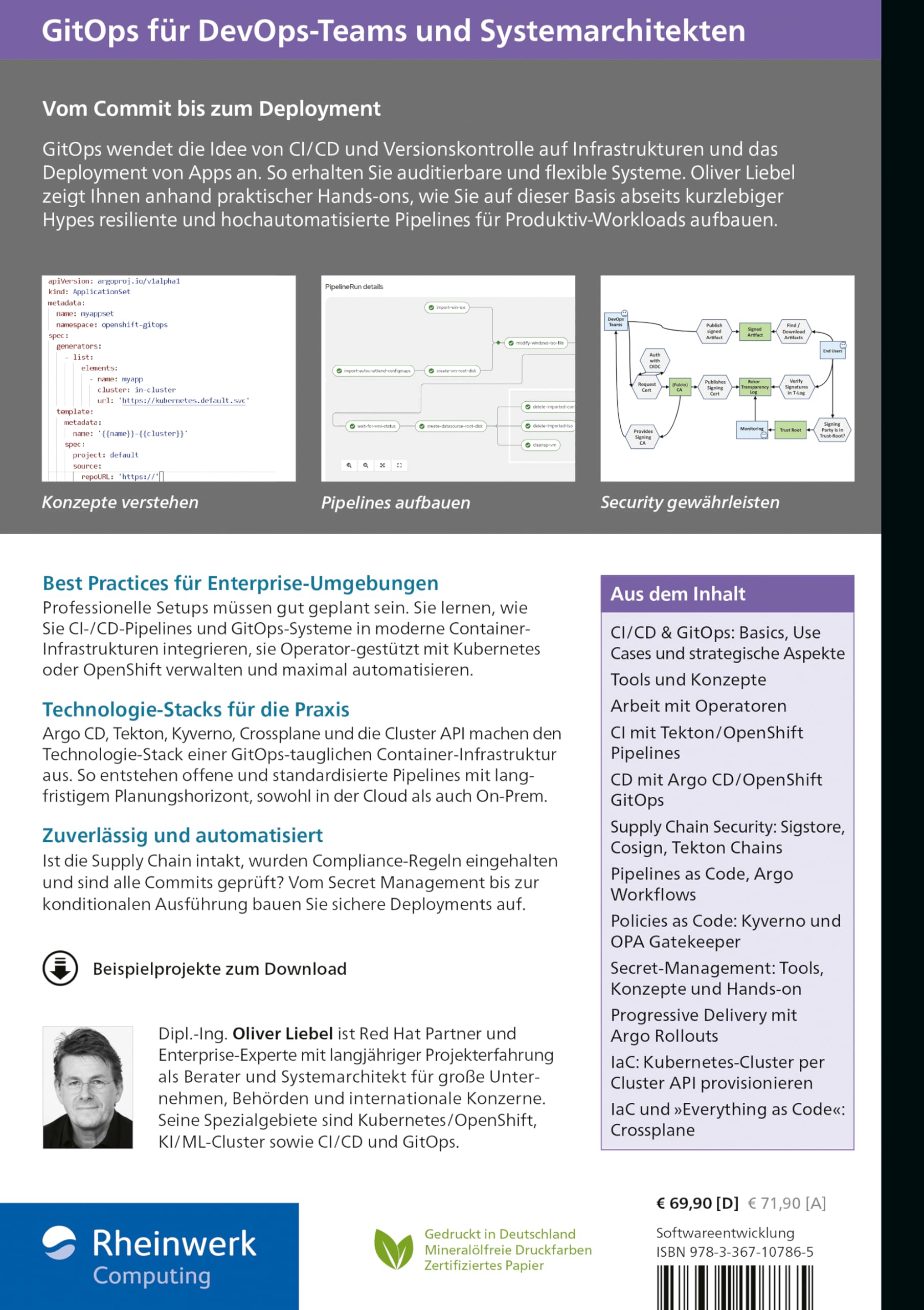 GitOps: Das Praxisbuch für DevOps-Teams und Systemarchitekten. Für sichere und flexible Deployments