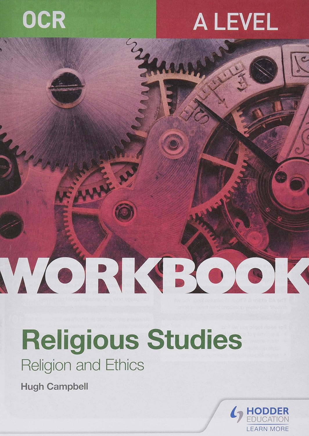 OCR A Level Religious Studies Religion and Ethics Workbook Campbell