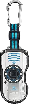 PENTAX - WG-3 ホワイト・ブルー  M888 水深14mで水中撮影が可能なコンパクトデジタルカメラ「PENTAX WG