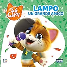 Lampo un grande amico. 44 gatti. Ediz. a colori Copertina flessibile=10 pagine