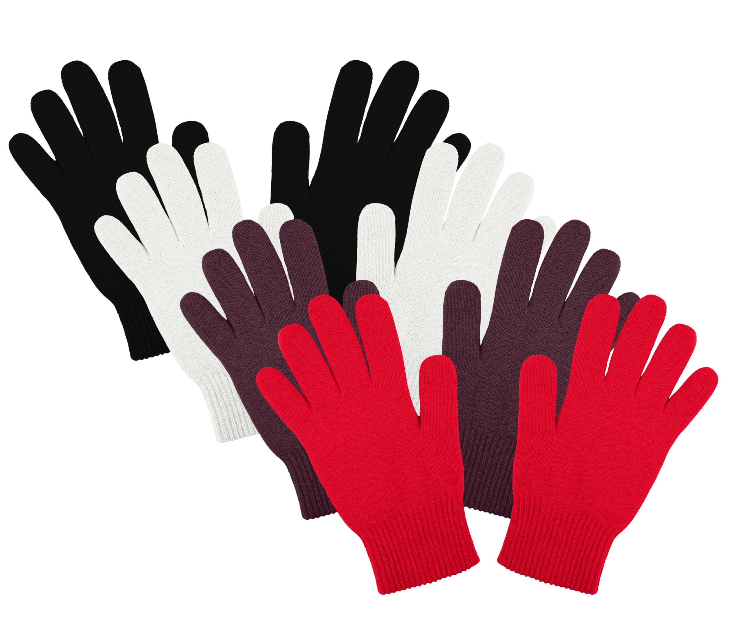 Bonjour 4 pairs Women's Magic Gloves