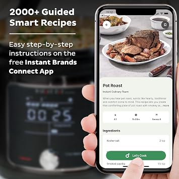 Instant Pot Pro Plus 10-in-1 Multi-Cooker, Electric Pressure Cooker, Slow Cook, Rice/Grain Cooker, Steamer, Saute, Sous Vide, Yogurt Maker, Sterilizer, Warmer, App With 800 Recipes, Black, 6 Quart
