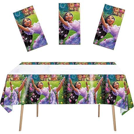 Encanto Tablecloth Birthday Party Supplies