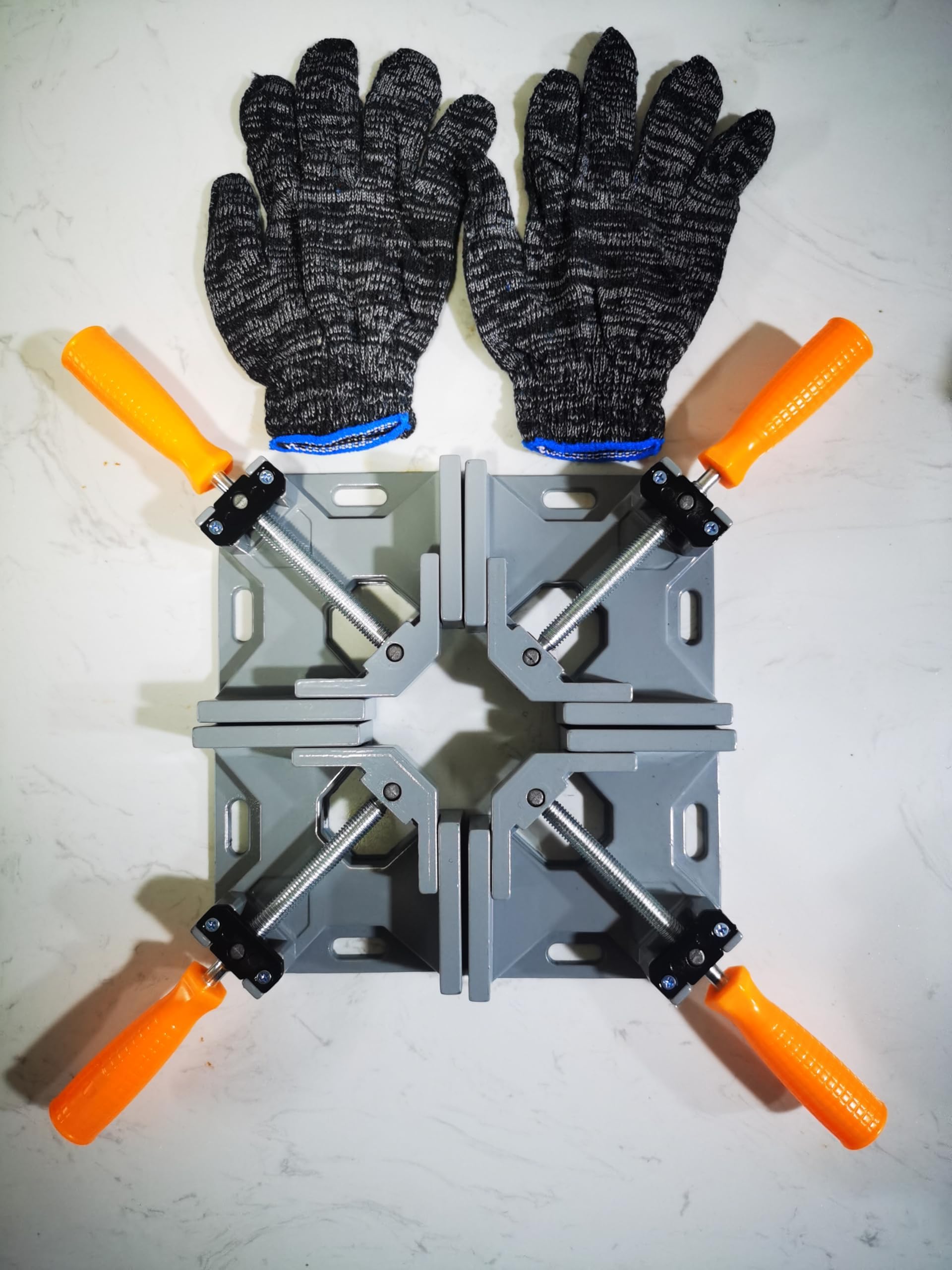 VERITAS 4 WAY SPEED FRAME CLAMP WITH EXTENSION RODS : Amazon.co.uk: DIY ...