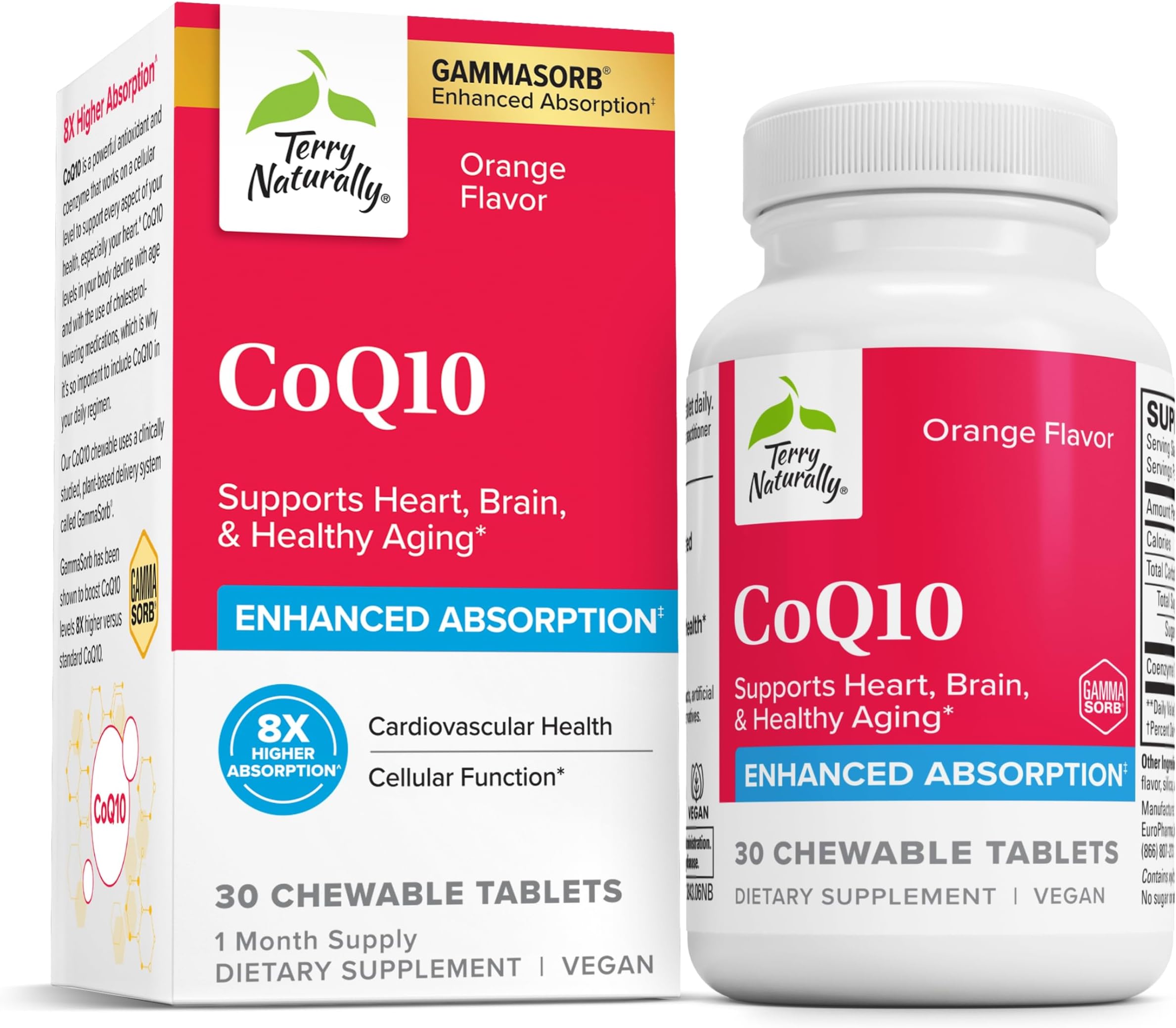 - Terry Naturally EuroPharma CoQ10 30 Chewable