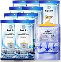 Vista 11 de Dry & Dry - Absorbentes de humedad y deshumidificadores para el hogar, sótano, dormitorio, deshumidificadores pequeños - Absorbentes de humedad