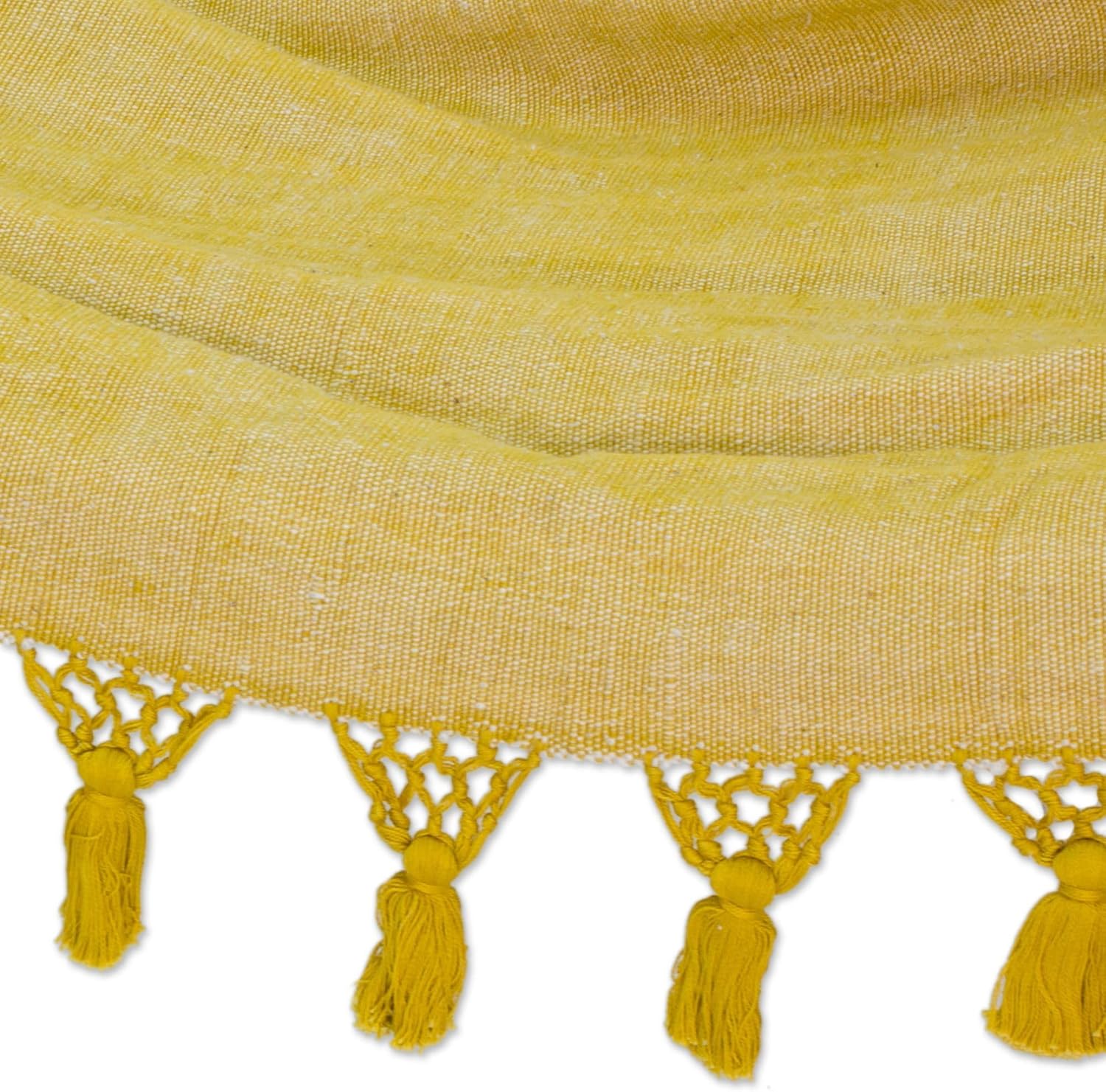 NOVICA 309982 Hammock, Yellow