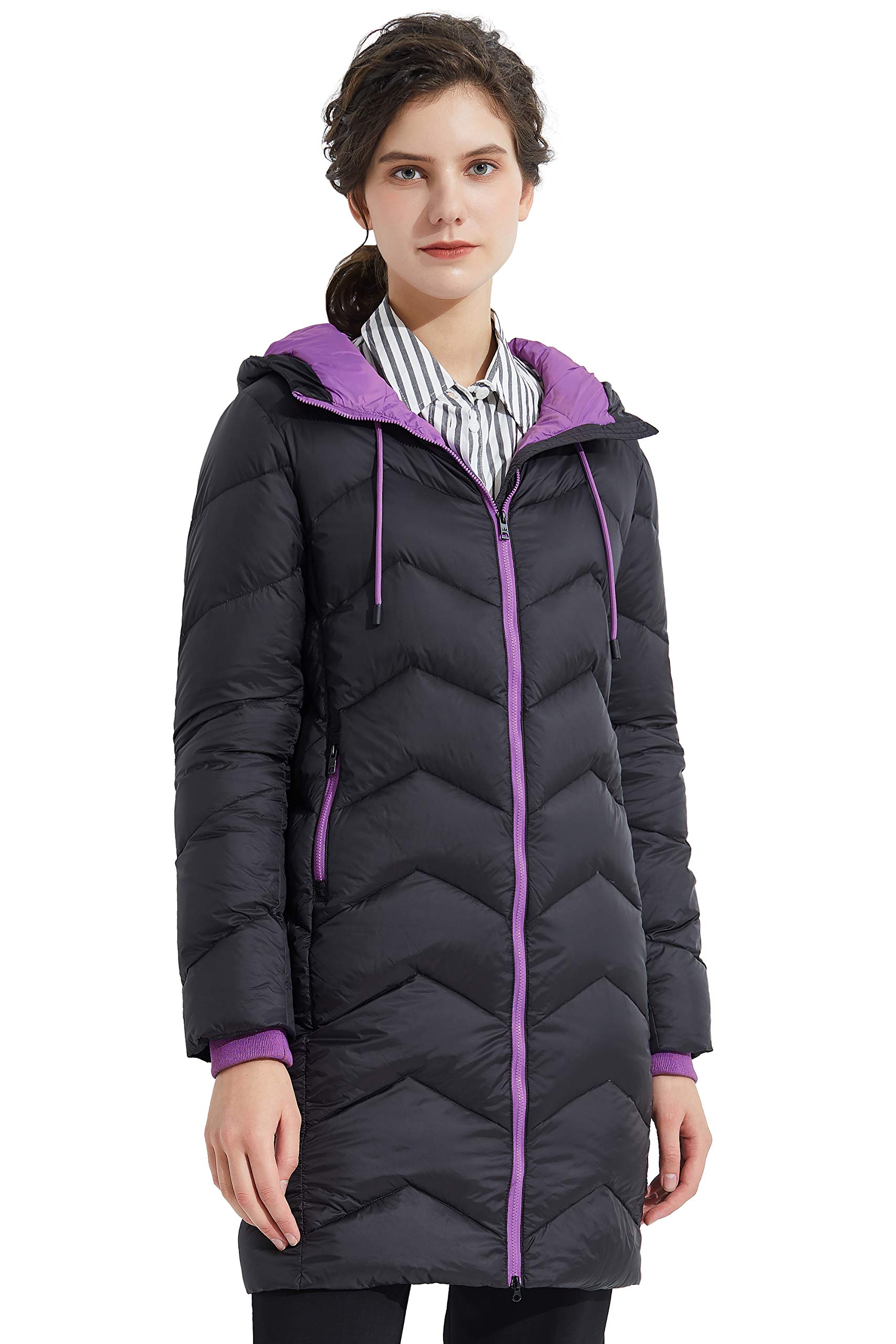 Winter Thicken Down Coat for Women Removeable Hood
