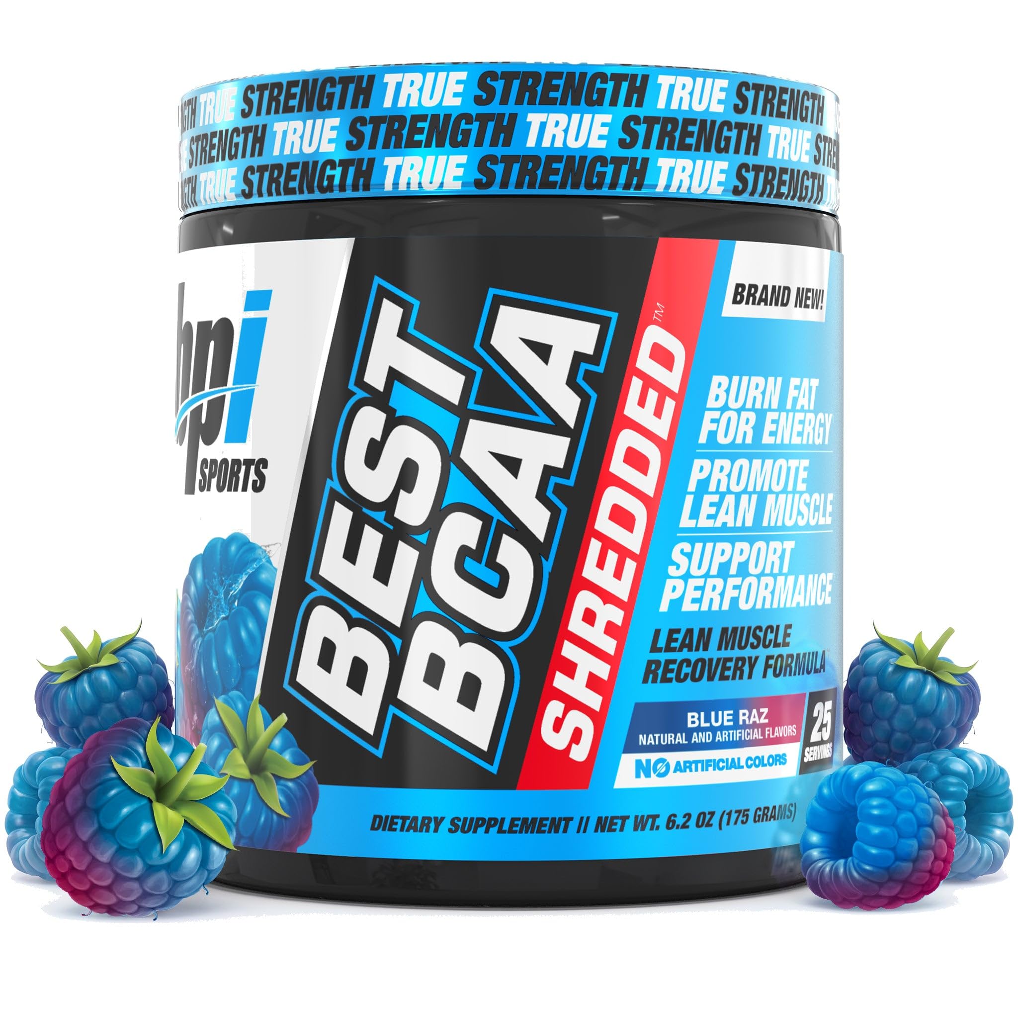 BPI Sports Best BCAA Shredded - Caffeine Free Thermogenic Recovery Drink, Lean Muscle Building BCAA Powder For Women and Men, Preworkout BCAAs Amino Acids Drink- Watermelon ICE - 25 Servings — Amazon image 11