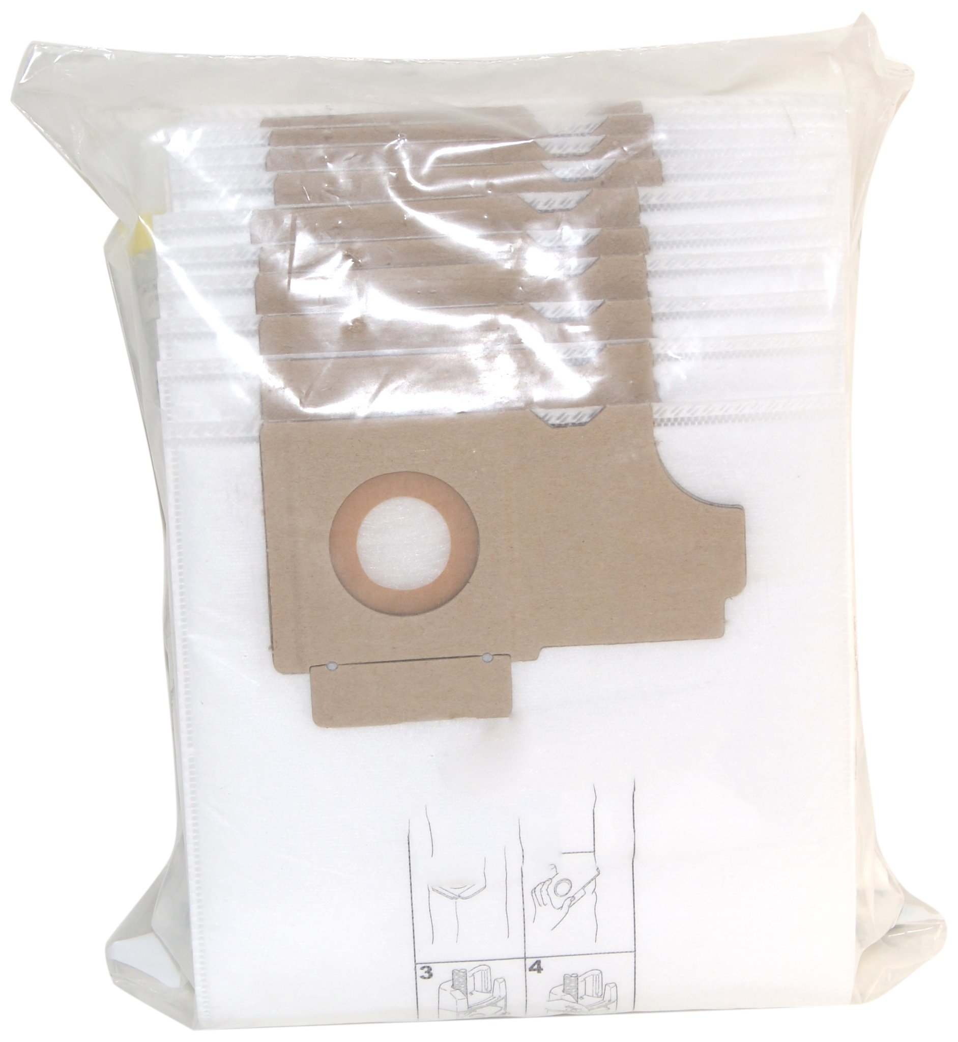 Sachets filtres Kärcher en textile pour l'entretien parfait des sols