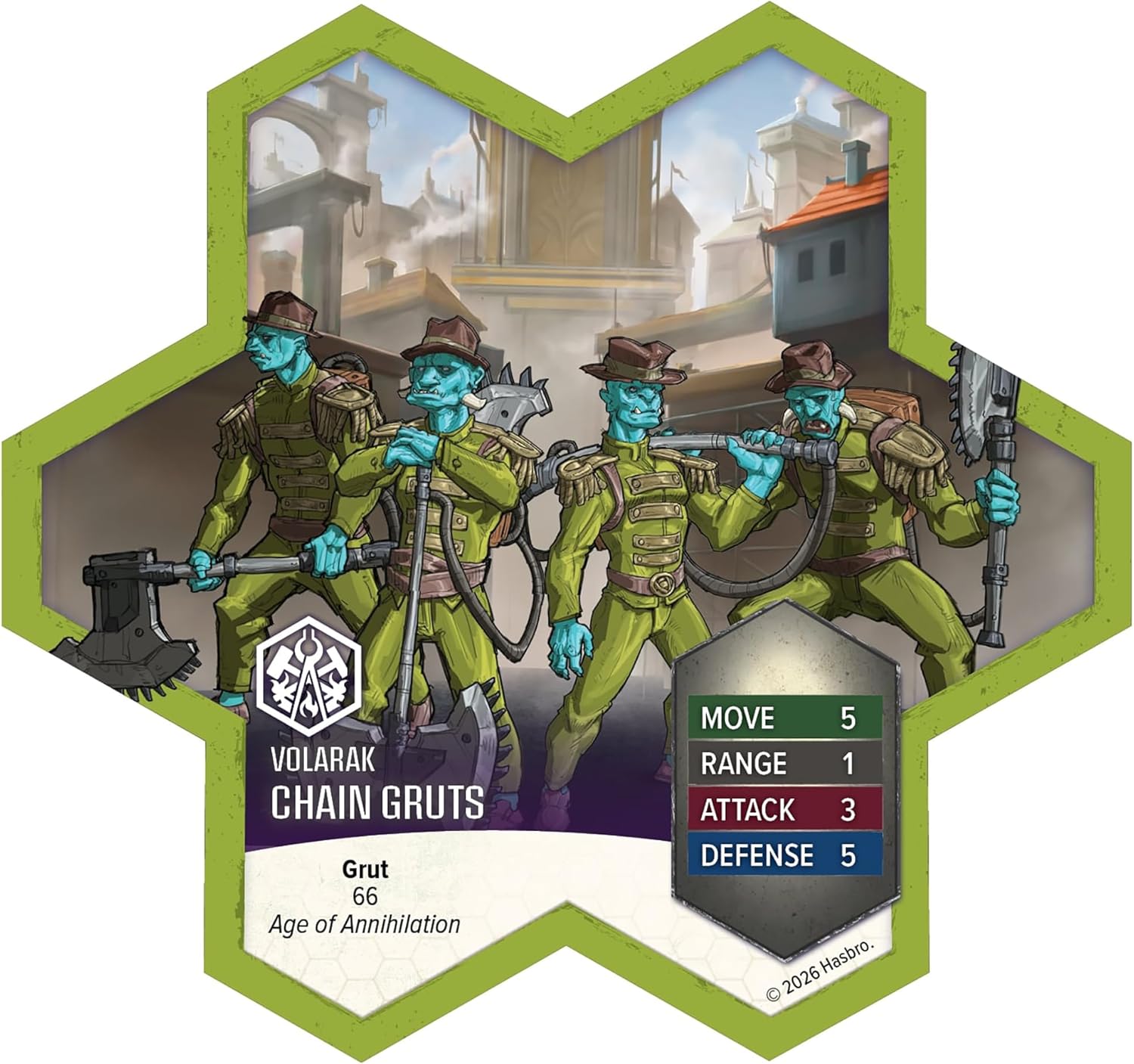 Renegade Game Studios Heroscape Expansion - Chain Gruts & Ramosaur Rider Orc Cavalry Common Army Tabletop Miniatures