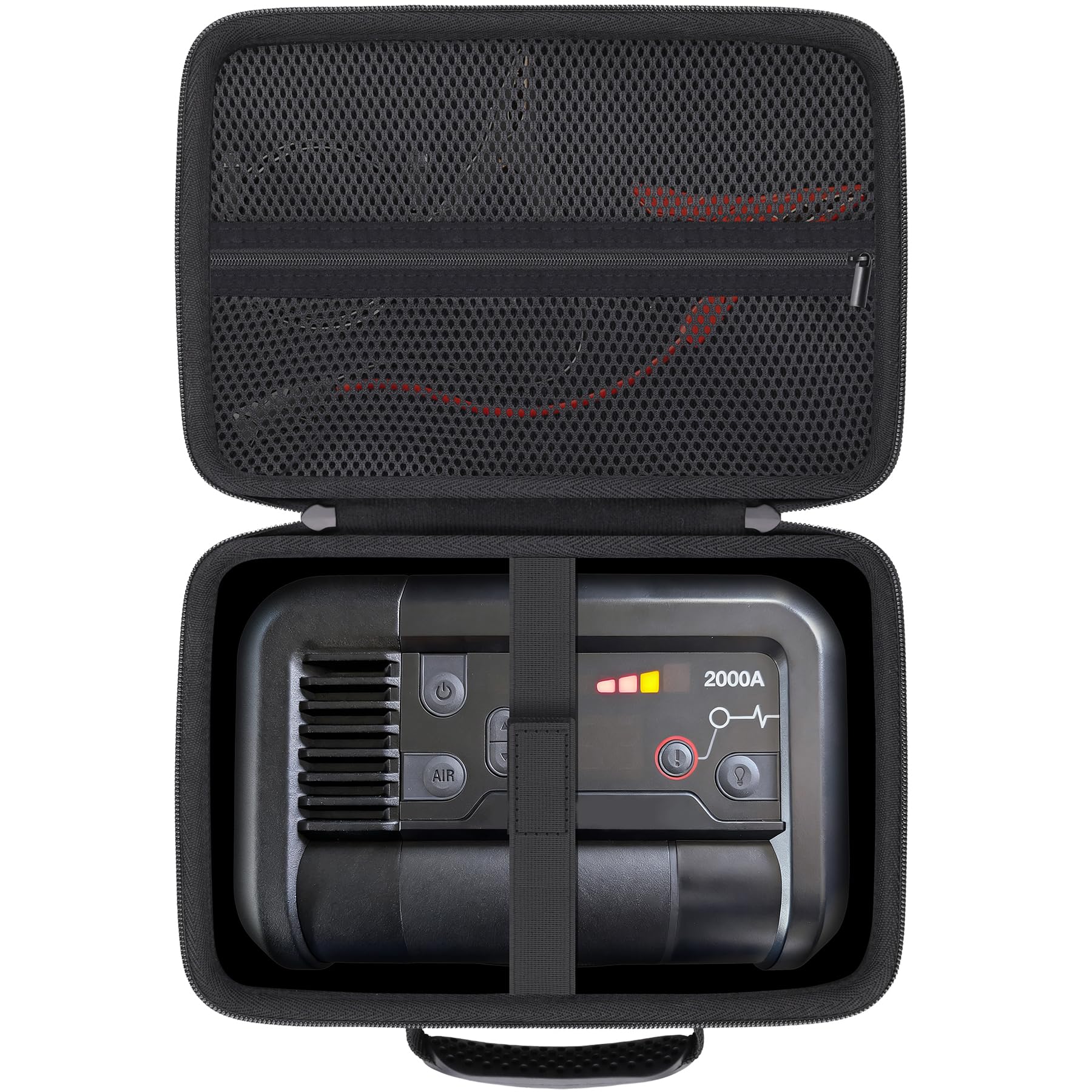 Photo 1 of Baval Case Compatible with NOCO Boost+Air AX65 2000A Jump Starter with Air Compressor Tire Inflator(Black Case)