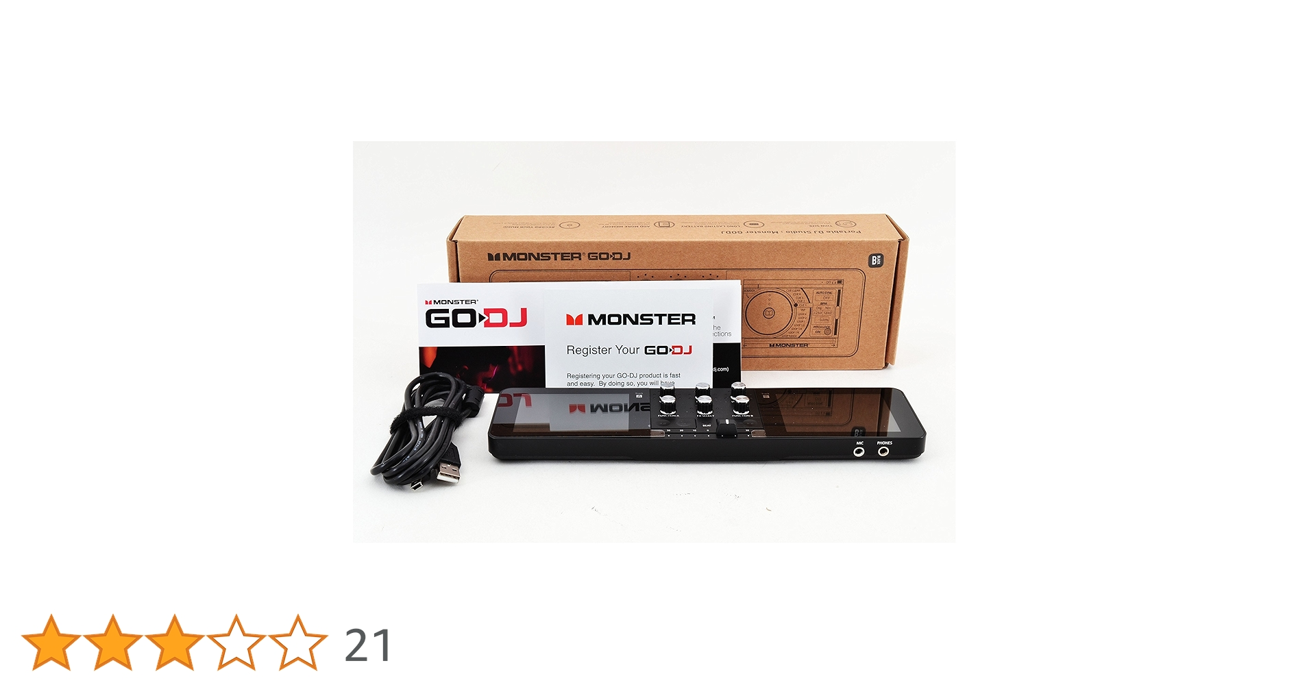 MONSTER GODJ-C ポータブル DJシステム 黒 Amazon.co.jp: Monster GODJ-C ポータブル DJ 機器 バッテリー