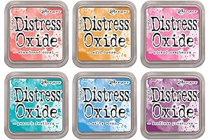 Ranger Tim Holtz Distress Oxide 6 Oxide Ink Pad Bundle