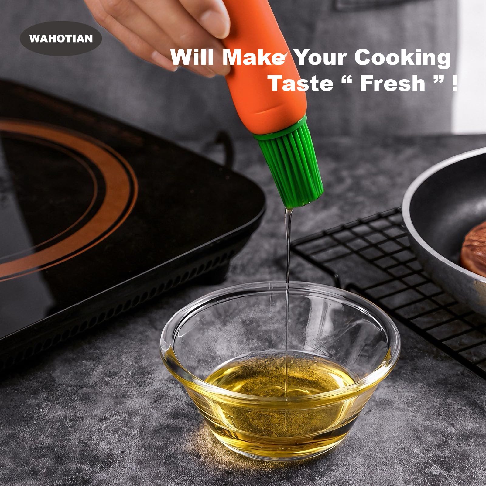 Cepillo para untar alimentos para cocinar