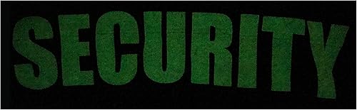 Miniatura 5 de Security Event Safety Guard Two Side Print Black wTall Sizes Unisex T-Shirt