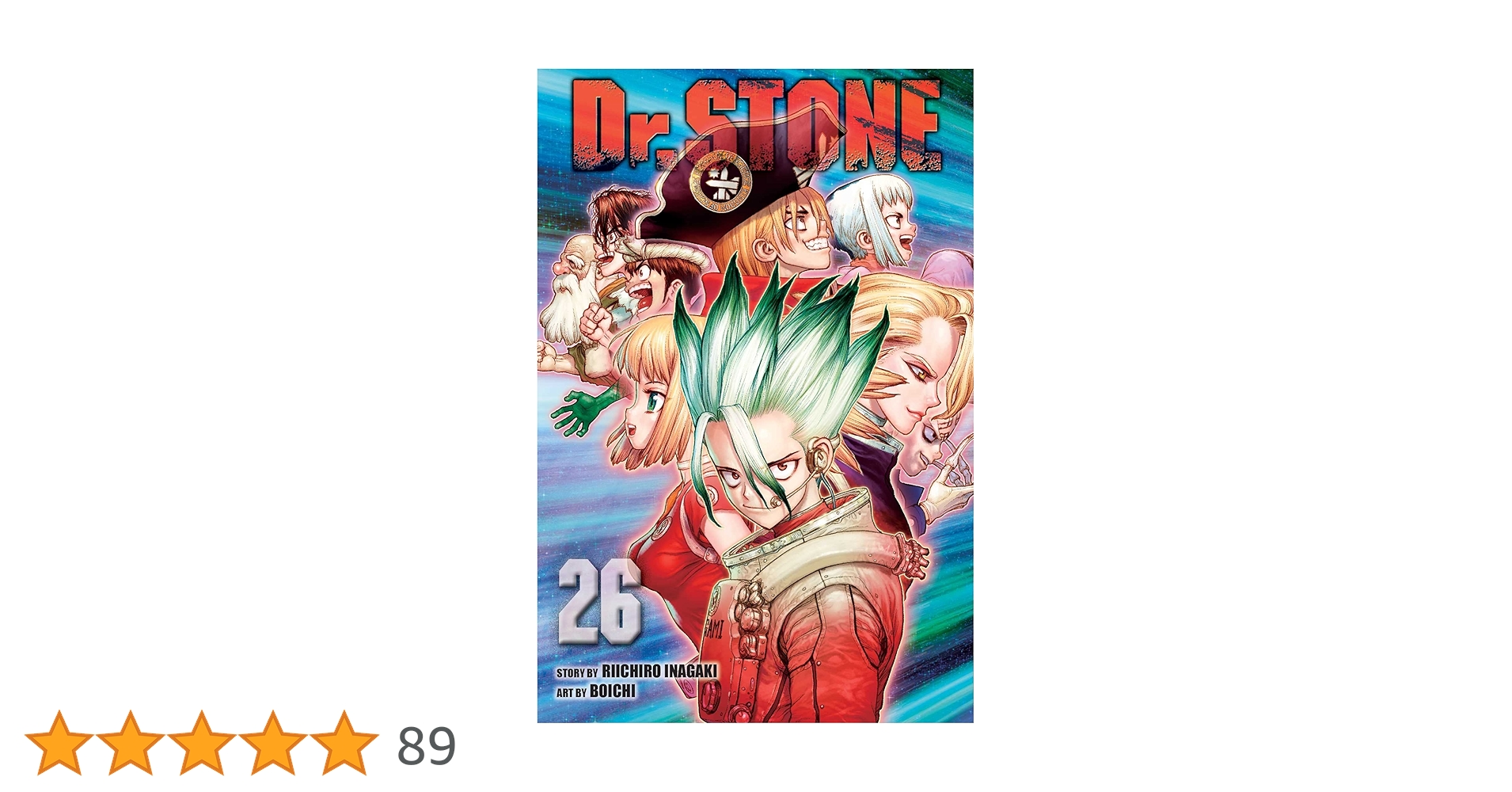 Dr. Stone, Vol. 26 : Inagaki, Riichiro, Boichi: Amazon.pl