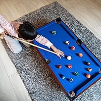 Vista 8 de TOPZEA Juego de bolas de billar tamaño pequeño, juego de bolas de billar de 1-1/2 pulgadas, juego completo de 16 bolas con estante para billar