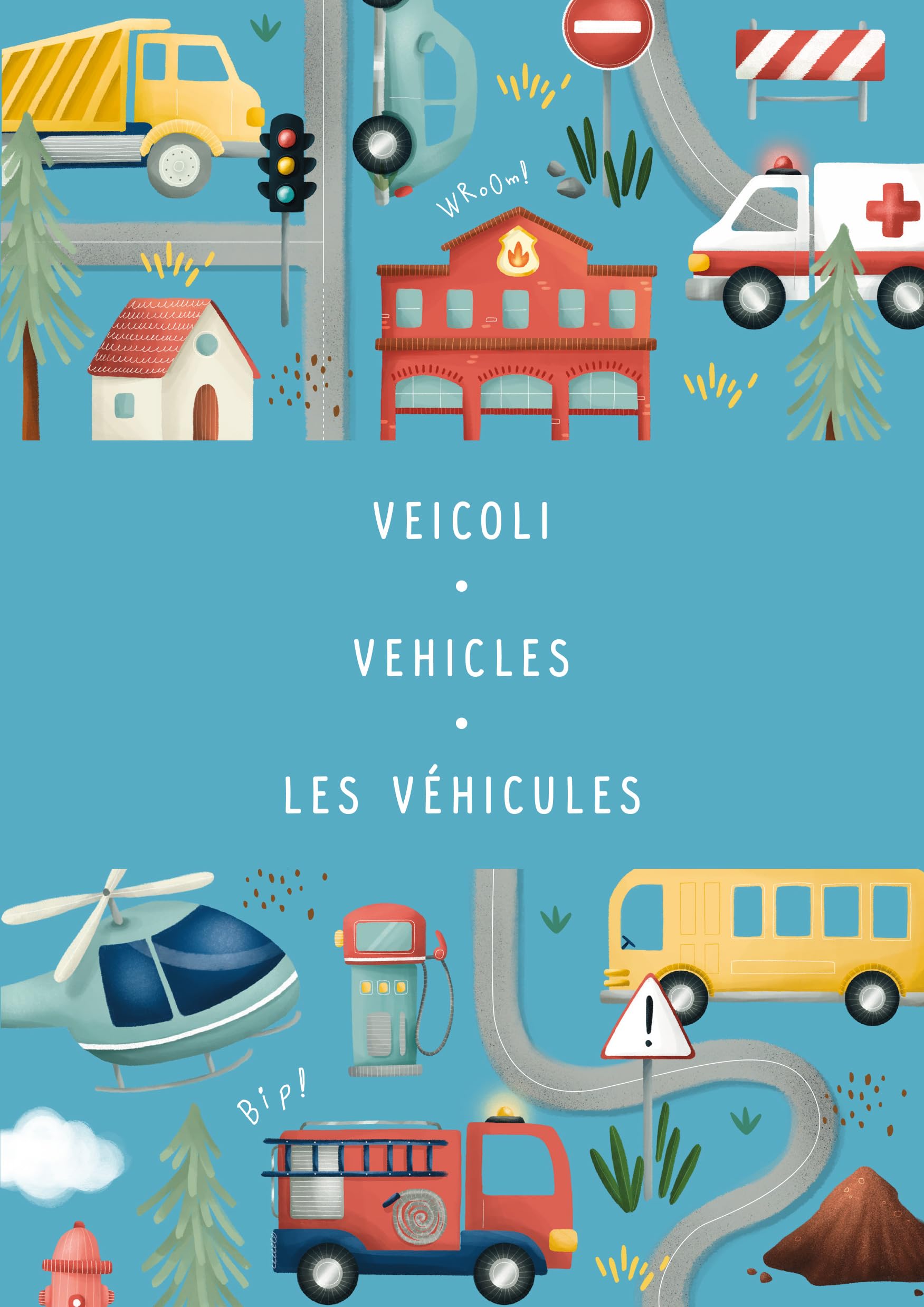 Veicoli - Vehicles - Les vehicules. Magnetic box set. Ediz. a colori