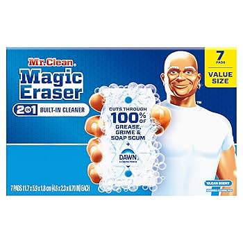 Amazon.com: Mr. Clean Magic Eraser Foaming Sponge, All