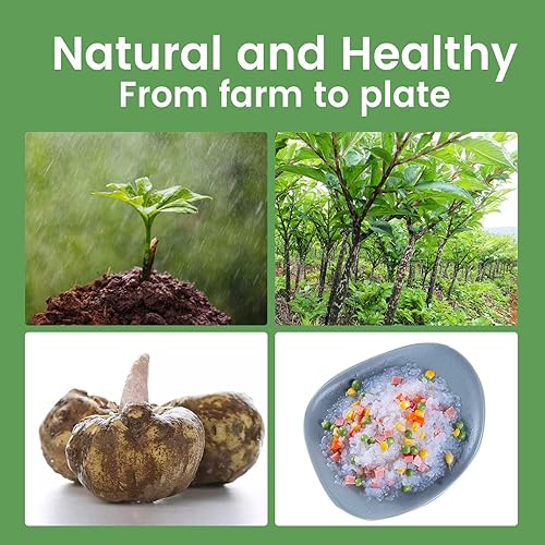 Miniatura 5 de Hethstia Arroz Shirataki, paquete de 6 arroz Konjac bajo en carbohidratos, keto, vegano, sin gluten, sin azúcar, bajo en calorías, 0 grasas,