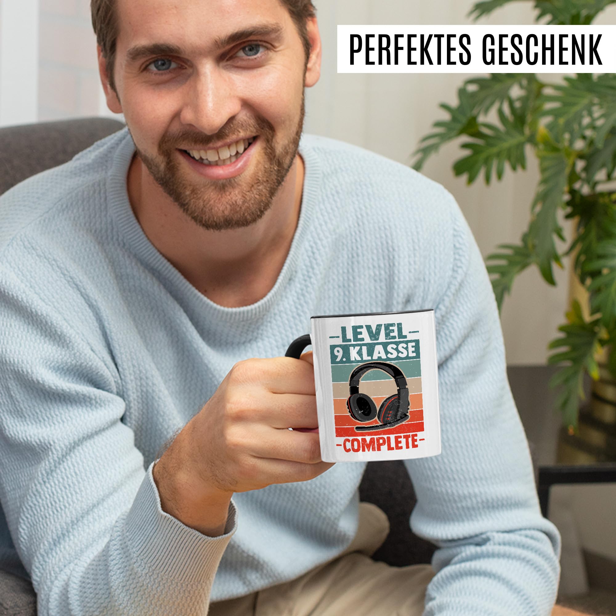 Pagma Druck Tasse 'Level 3. Klasse Complete' – Lustiger Becher Für Drittklässler Als Geschenk Von Eltern