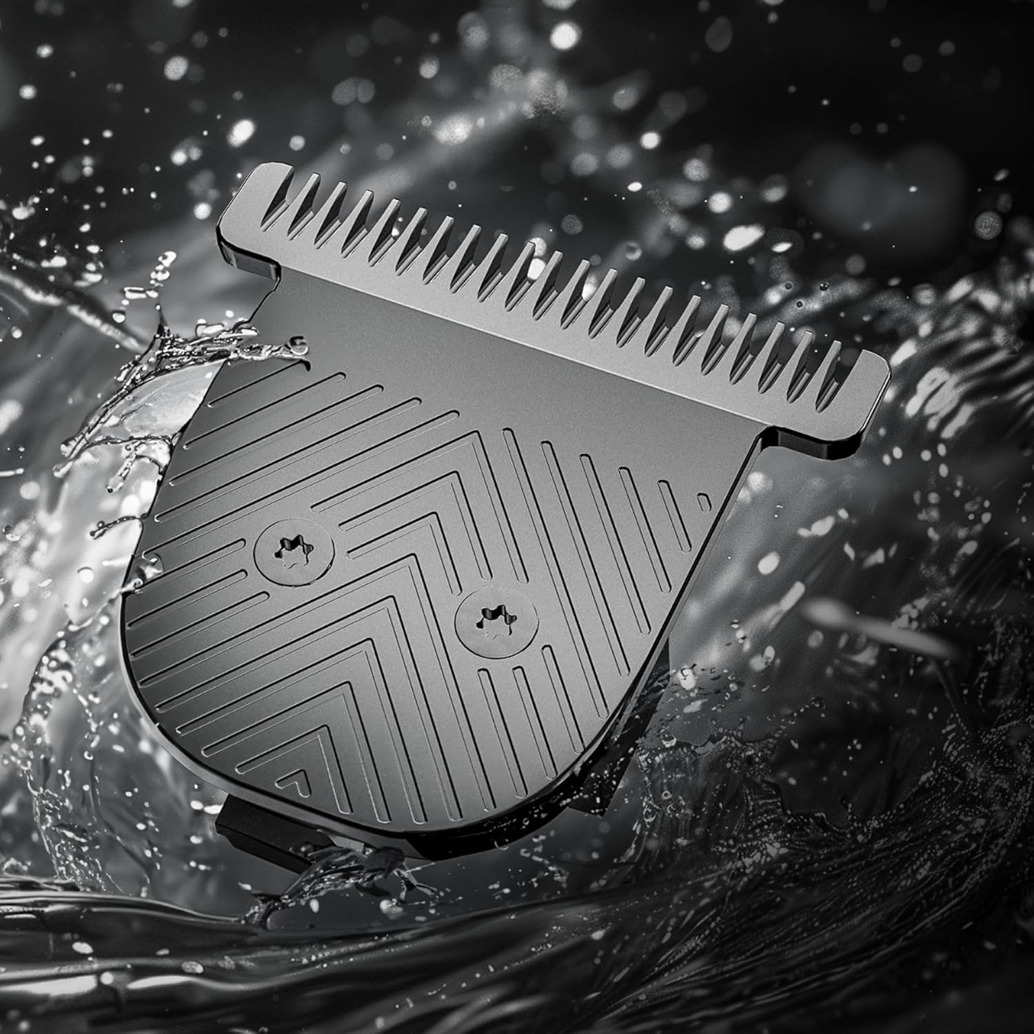 MANSCAPED® The Beard Hedger® Replacement SkinSafe® Trimmer Blade, Premium Stainless Steel T-Blade for Precision Facial Hair Trimming, 1-Pack