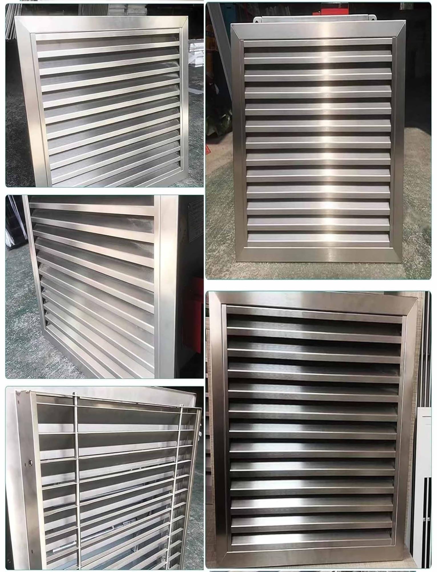 Generico Griglia di Ventilazione Moderna e Regolabile per Installazione a Parete/soffitto, Design Elegante, Compatibile con bocchette Standard, Ideale per casa e Ufficio.