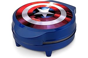 Novelty Waffle Maker: Marvel Captain America Shield Waffle Iron