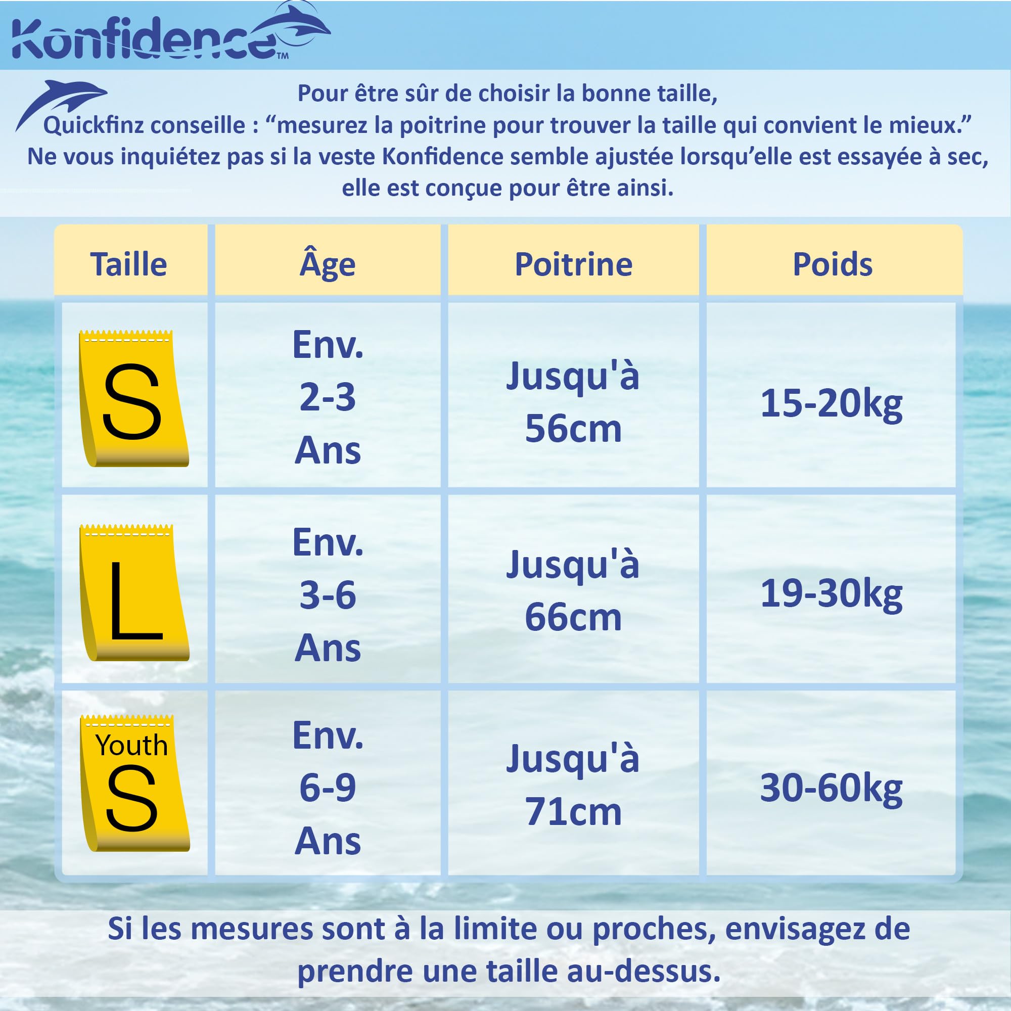 Konfidence Veste de Natation – Gilet de Natation Haut de Gamme avec Sangle de sécurité Amovible pour Enfants | Flottabilité réglable | Conforme CE