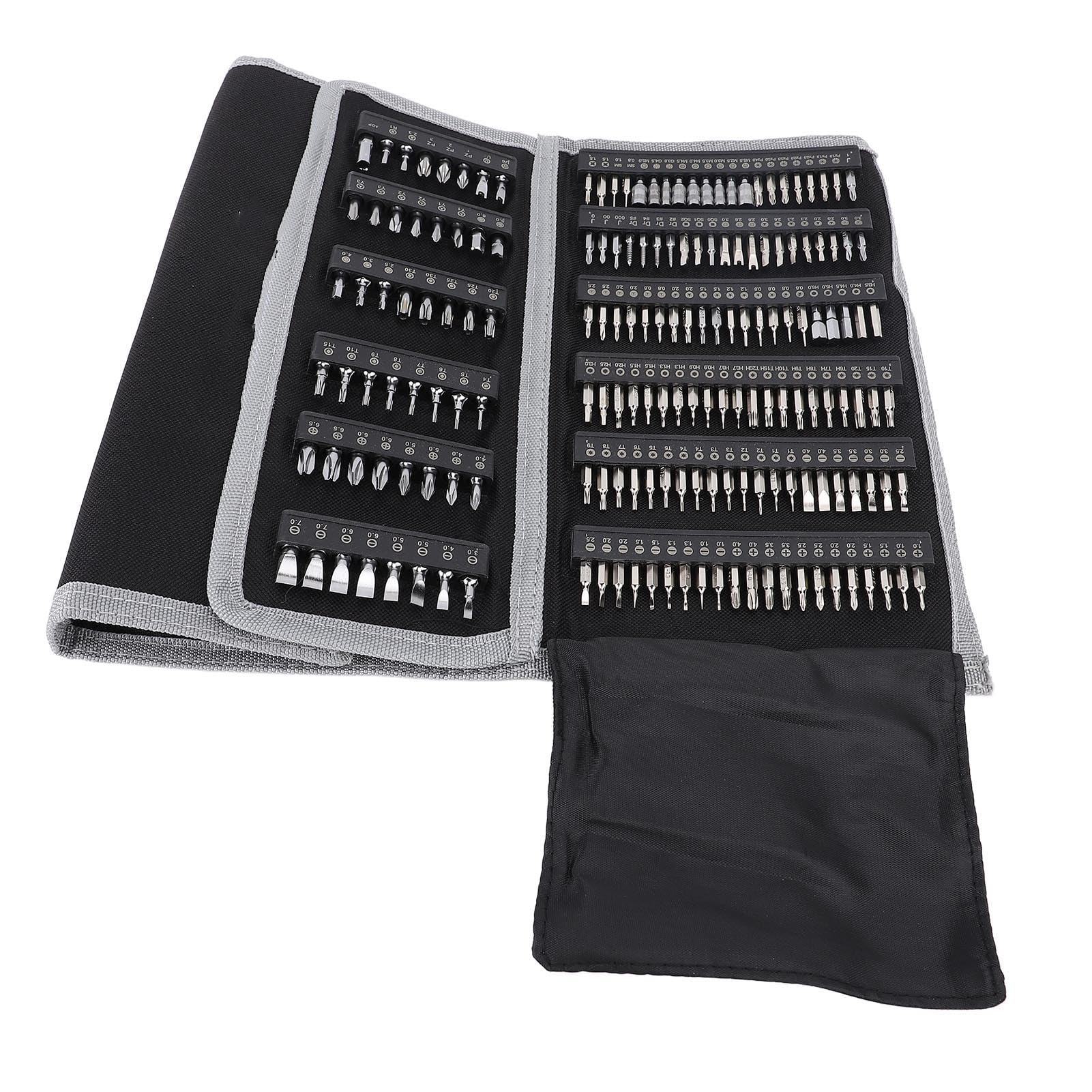 201-in-1-Schraubendreher-Set aus Stahl, präzise Multi-Bits, magnetisches Reparatur-Werkzeug-Set für Heimwerker, Computer, Laptop, PC, Tablet, Kamera