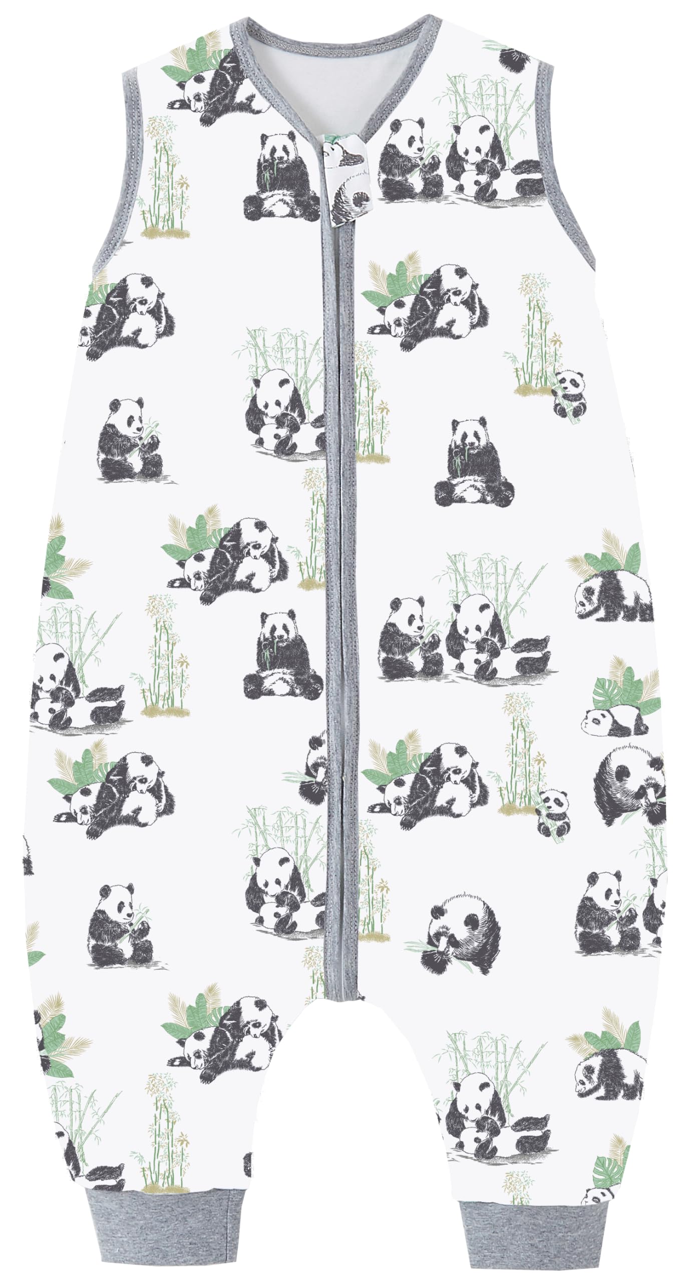 Chilsuessy Baby Schlafsack Sommer mit Füßen 0.5 Tog 100% Baumwolle Kinder Sommerschlafsack für Jungen und Mädchen